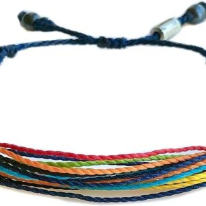 Rumi Sumaq Surfer String Bracelets for Men, Women & Kids — Adjustable Pull-Ti...