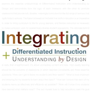 Integrating Differentiated Instruction & Understanding by Design: Connecting ...