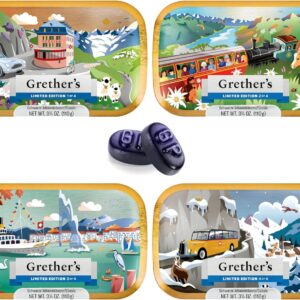 GRETHER'S Limited Edition Collectibles Sugarfree Blackcurrant Pastilles – Pre...